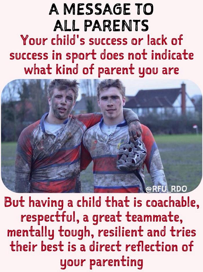 A Message to All Parents...